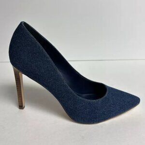 Nine West Women’s Tatiana High Heel Pumps Dark Blue, Size 9 M